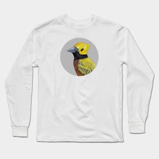 Golden-backed weaver Long Sleeve T-Shirt